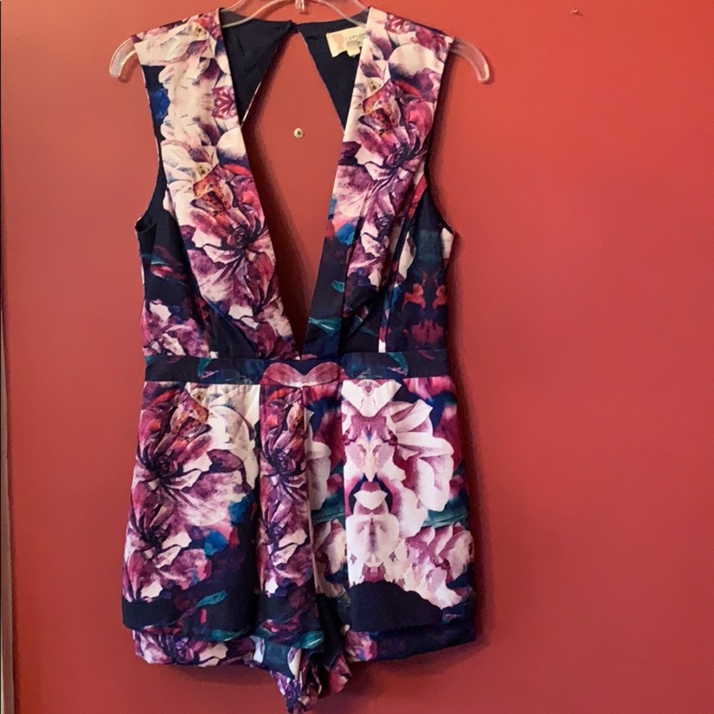 Floral romper!